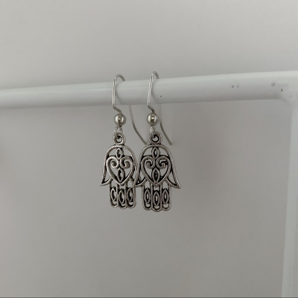 Hamsa Earrings